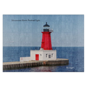 Tabla De Cortar Menominee North Pierhead Placa de corte de luz