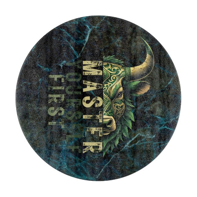 Tabla De Cortar Mentalidad de Forex | Motivación | Mercado de alza (Anverso)