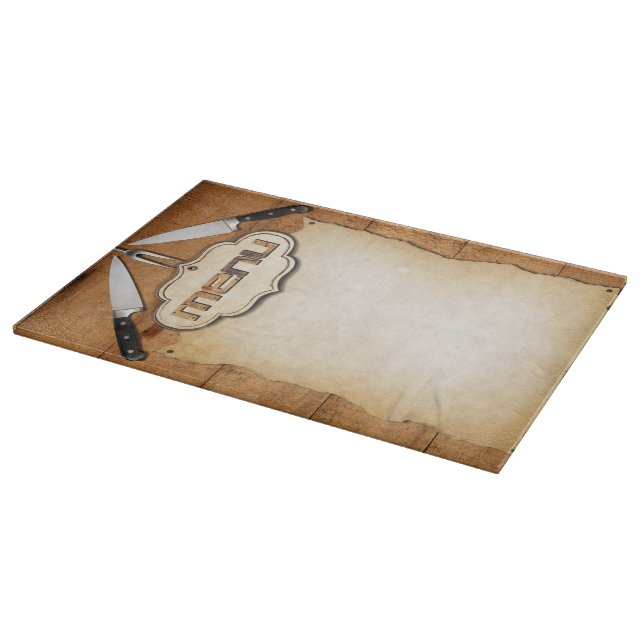 Tabla De Cortar Menú (Borde)