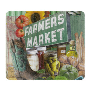 Tabla De Cortar Mercado de los granjeros