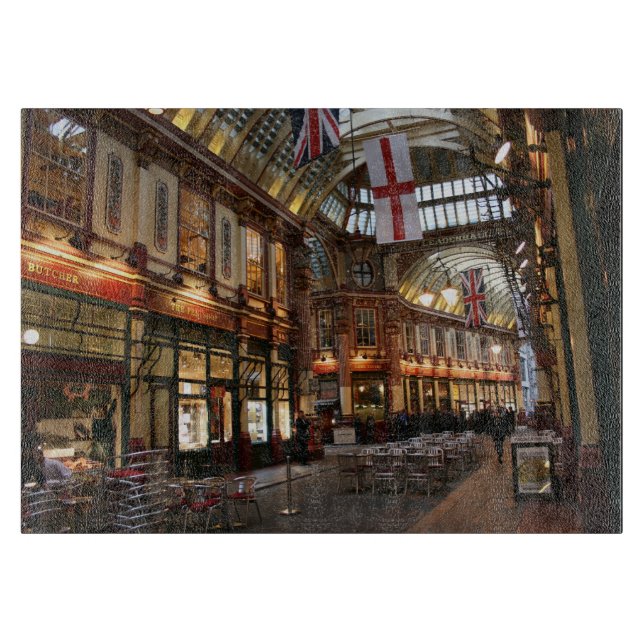 Tabla De Cortar Mercado Leadenhall Londres (Anverso)