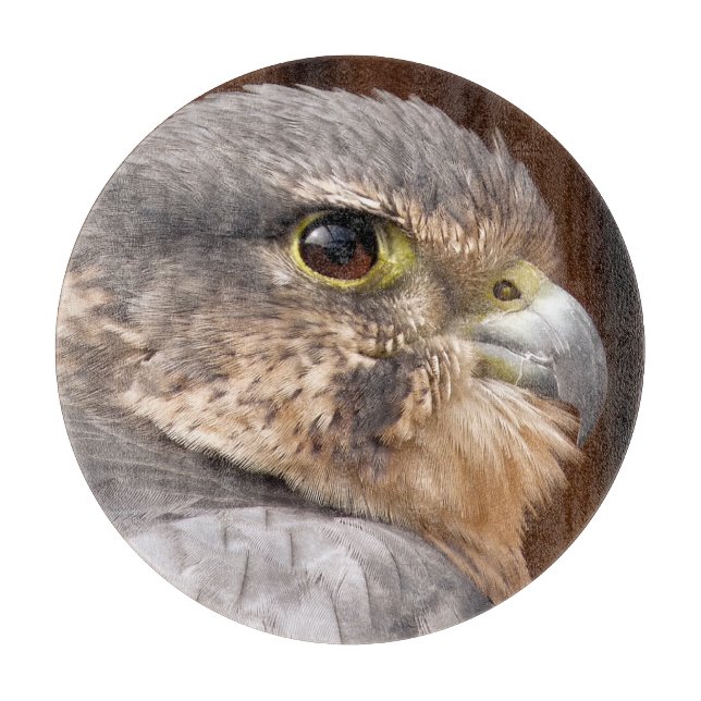 TABLA DE CORTAR MERLIN FALCON BIRD DE PRESA (Anverso)