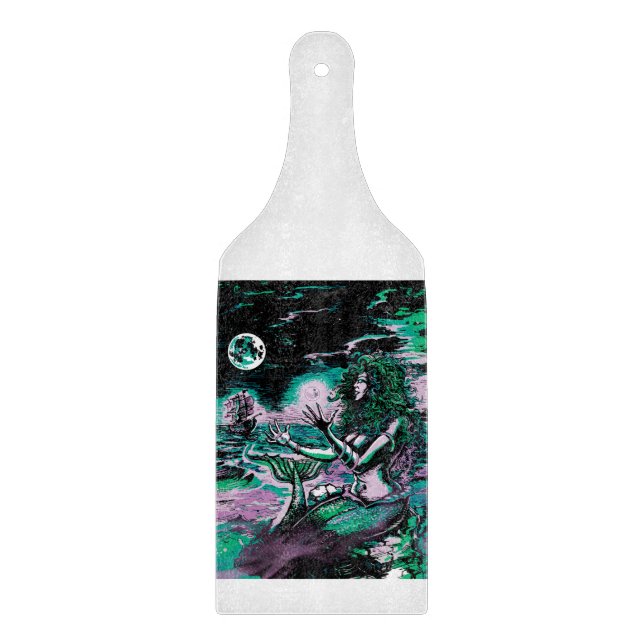 Tabla De Cortar Mermaid Siren Atlantis Pearl (Anverso)