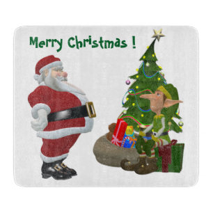 TABLA DE CORTAR MERRY CHRISTMAS