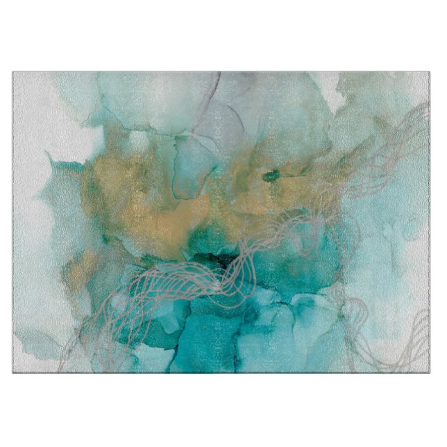 Tabla De Cortar Metálicos entrelazados (Anverso)