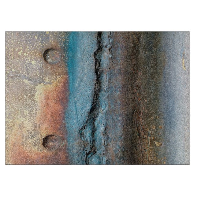 Tabla De Cortar Metalizado oxidado (Anverso)