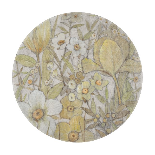 Tabla De Cortar Mezcla Floral (Anverso)