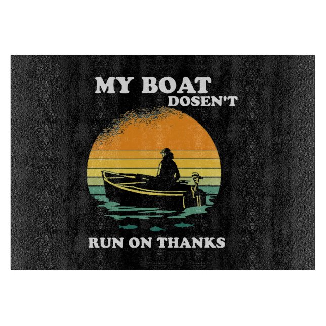 Tabla De Cortar Mi Barco No Funciona Con Gracias (Anverso)