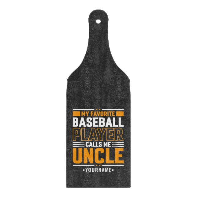 Tabla De Cortar Mi jugador favorito me llama tío (Anverso)