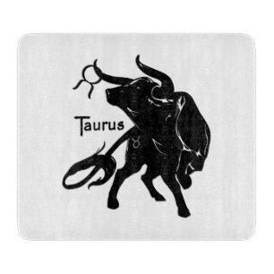 Tabla De Cortar Mighty Tauro el Toro Zodiaco