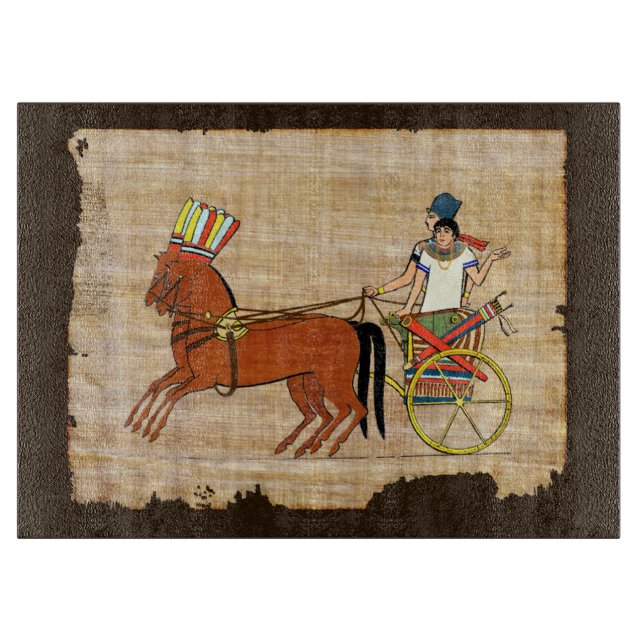 Tabla De Cortar Miketz - El carro de José (Anverso)