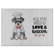 Ministra Schnauzer Chef Love & Bacon