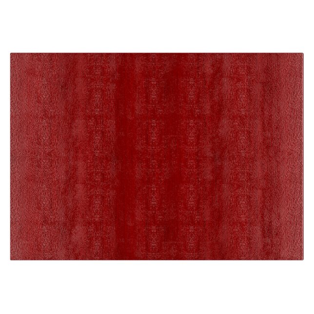 Tabla De Cortar Mirada de madera de bambú roja marrón del grano (Anverso)