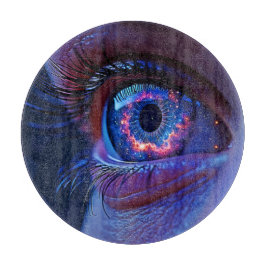 Tabla De Cortar Mirada estelar cósmica