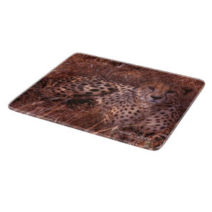 Tabla De Cortar Mirada fija del guepardo