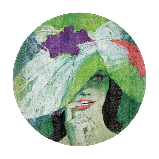 Tabla De Cortar Mirando hacia otro lado (Anverso)