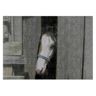 Tabla De Cortar Mirar a escondidas el caballo