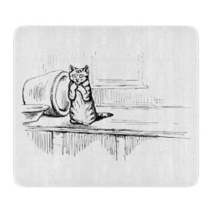 Tabla De Cortar Mittens the Kitten (Gato asustado) (Beatriz Potter