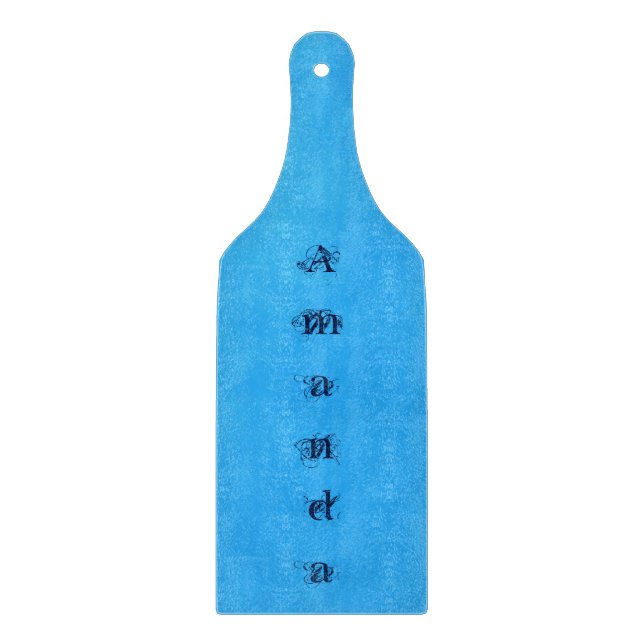 Tabla De Cortar Moda azul (Anverso)