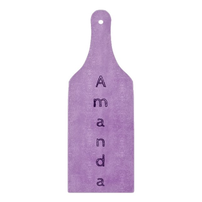 Tabla De Cortar Moda púrpura (Anverso)