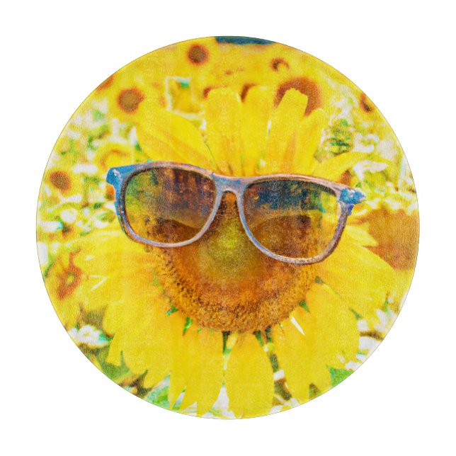 Tabla De Cortar Moda Sunflower Shades (Anverso)