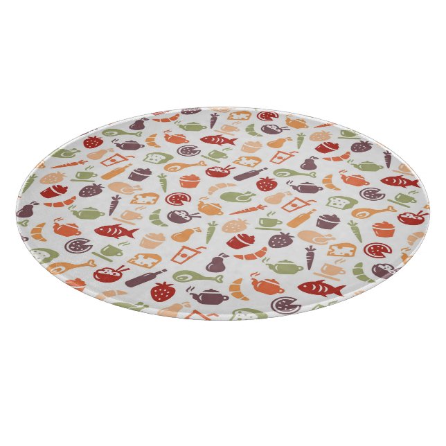 Tabla De Cortar Modelo 3 de la comida (Borde)