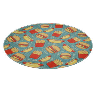 Tabla De Cortar Modelo 3 de los alimentos de preparación rápida