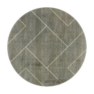Tabla De Cortar Modelo abstracto con formas geométricas
