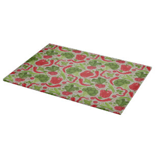 Tabla De Cortar Modelo brillante de verduras frescas