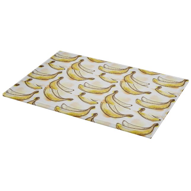Tabla De Cortar Modelo con el plátano (Borde)