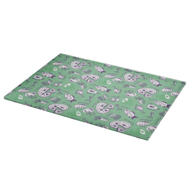 Tabla De Cortar Modelo con la comida (Borde)