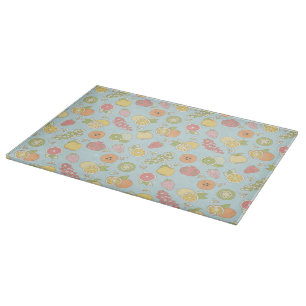 Tabla De Cortar Modelo con las frutas y las bayas