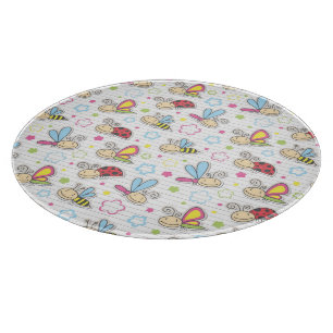 Tabla De Cortar modelo con los insectos