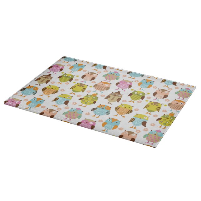 Tabla De Cortar modelo con los pájaros (Borde)