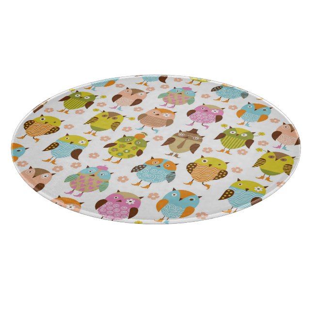 Tabla De Cortar modelo con los pájaros (Borde)