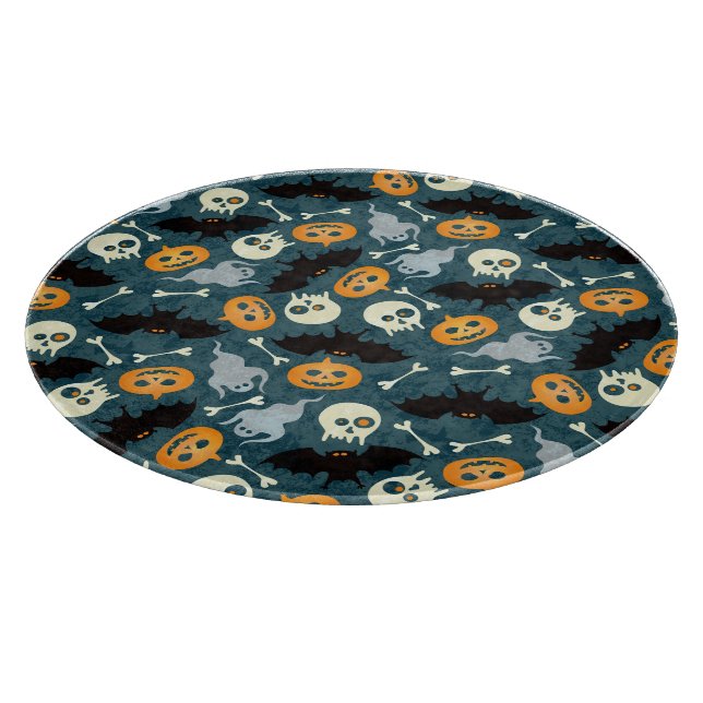 Tabla De Cortar Modelo de Halloween (Borde)