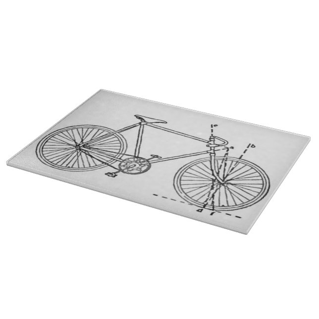 Tabla De Cortar Modelo de la bicicleta (Borde)