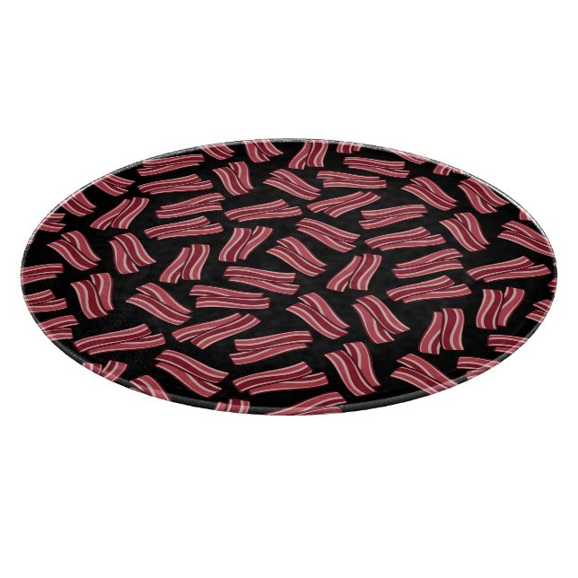 Tabla De Cortar Modelo de las tiras de tocino (Borde)