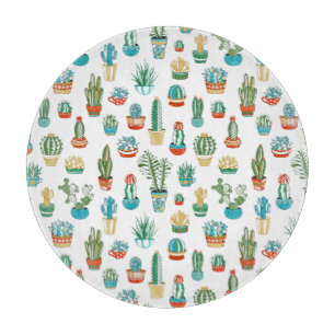 Tabla De Cortar Modelo de los Succulents