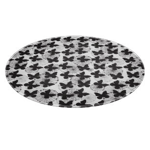 Tabla De Cortar modelo de una mariposa