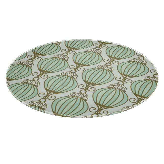 Tabla De Cortar Modelo del azul de Motton (Borde)