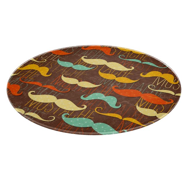 Tabla De Cortar Modelo del bigote (Borde)