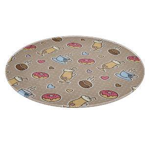 Tabla De Cortar Modelo del café