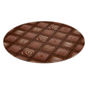 Tabla De Cortar Modelo del chocolate