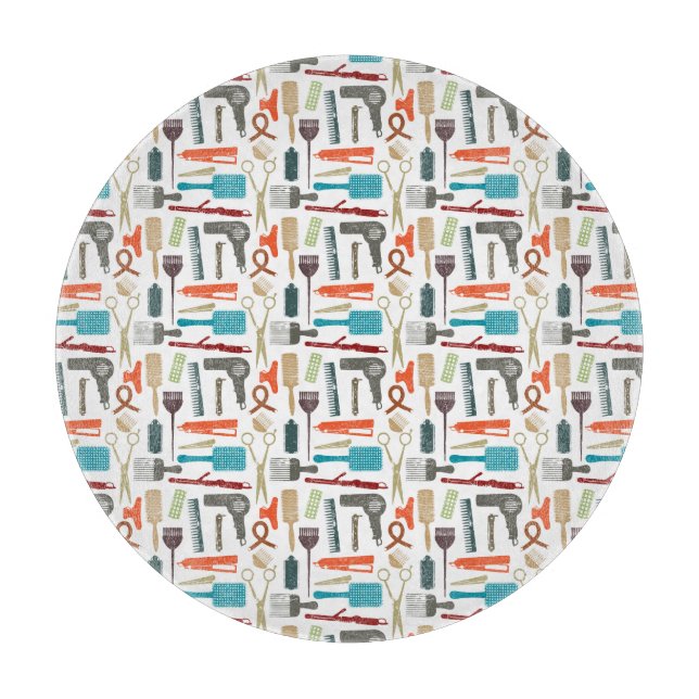 Tabla De Cortar Modelo del cuidado del cabello (Anverso)