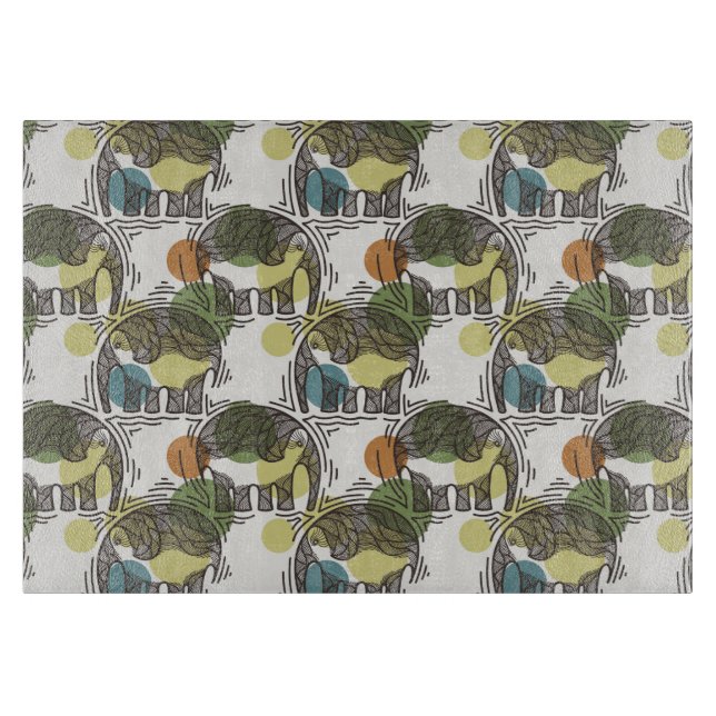 Tabla De Cortar Modelo del elefante (Anverso)