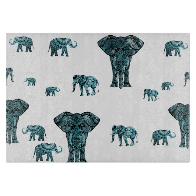 Tabla De Cortar Modelo del elefante (Anverso)