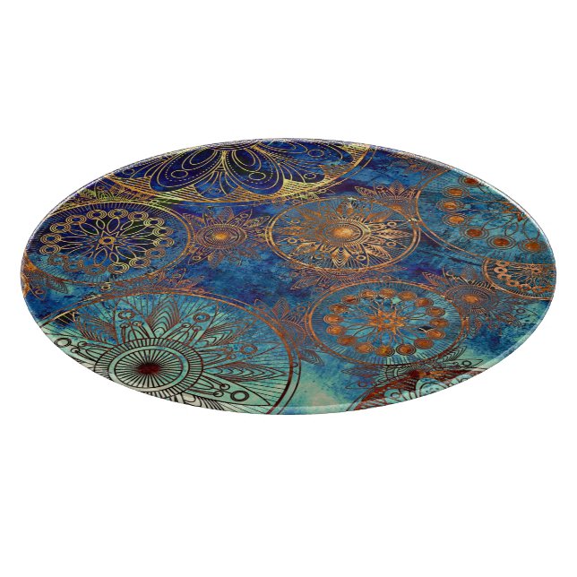 Tabla De Cortar Modelo del grunge del arte (Borde)