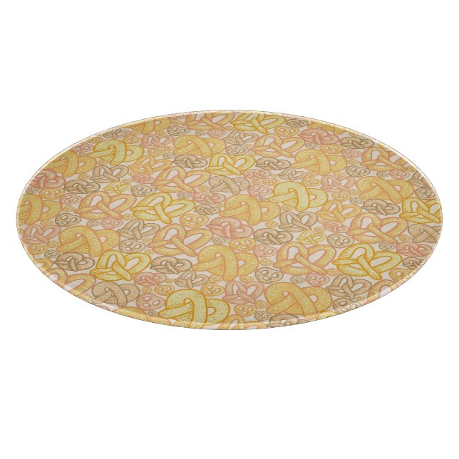 Tabla De Cortar Modelo del pretzel (Borde)