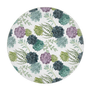 Tabla De Cortar Modelo del Succulent de la colección de la